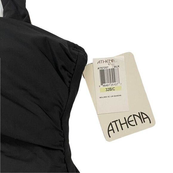 NEW Athena Cabana Chantele Molded Bandini Tankini Top Sz 32 B/C - Picture 4 of 9